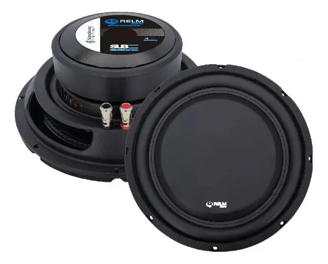 Subwoofer 10" Relm Bobina dupla 4 ohms RS 1044 SB Tech Audio Pró