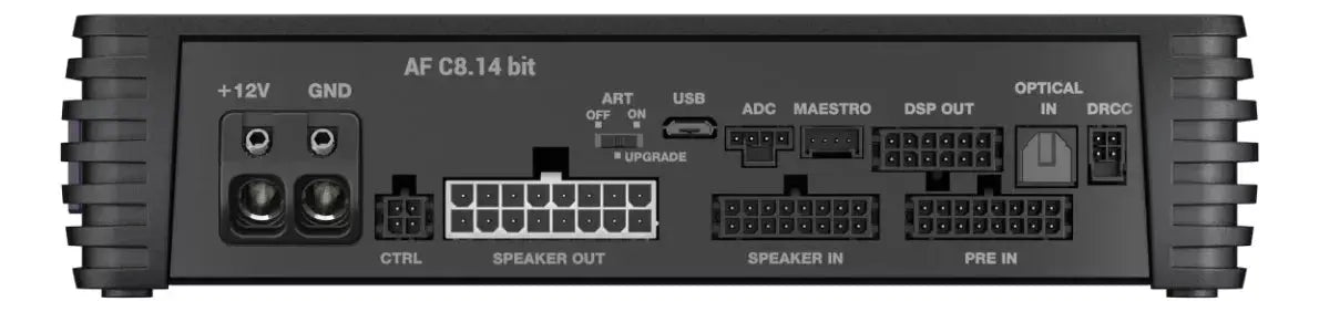 Módulo Amplificador com Processador Audison FORZA AFC8 14bit Tech Audio Pró
