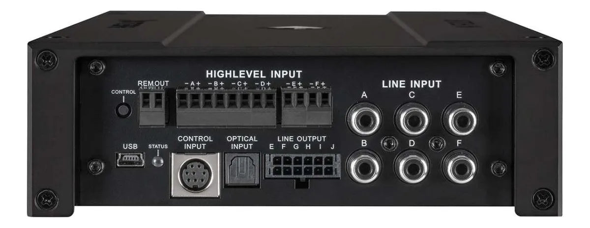 Processador amplificado Helix M Four DSP 4 canais amplificados