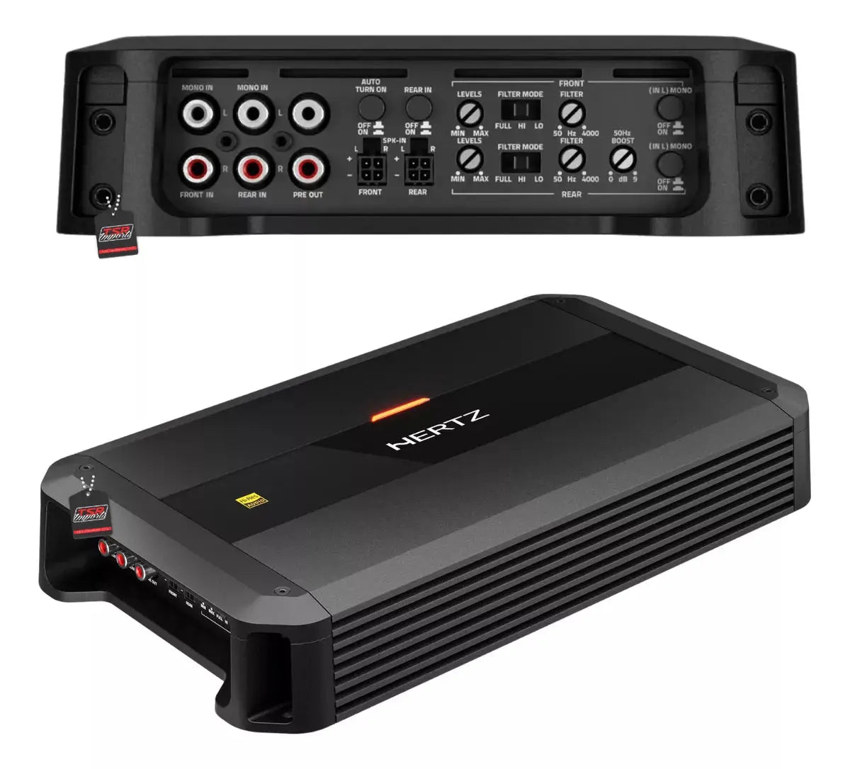 Amplificador Hertz DP4.400 4 canais classe AB Tech Audio Pró